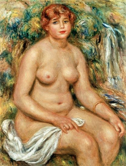 Bain assis – Pierre-Auguste Renoir Pierre-Auguste Renoir