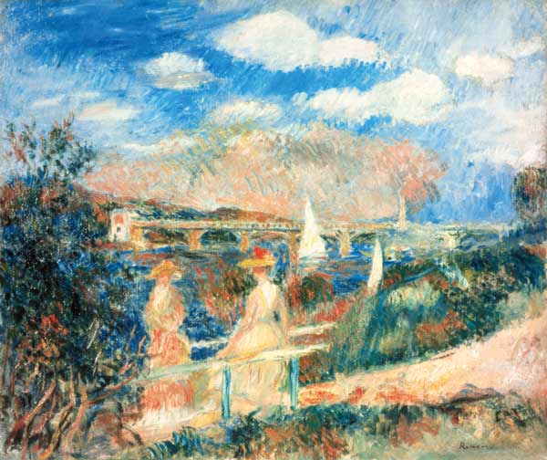 Les bords de Seine à Argenteuil – Pierre-Auguste Renoir Pierre-Auguste Renoir