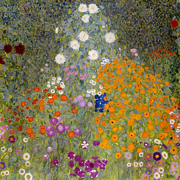 Jardin de cottage – Gustav Klimt Gustav Klimt