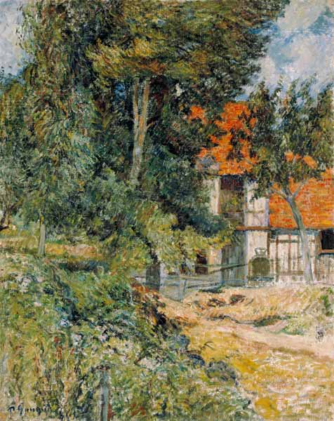 Ferme en Normandie – Paul Gauguin Paul Gauguin