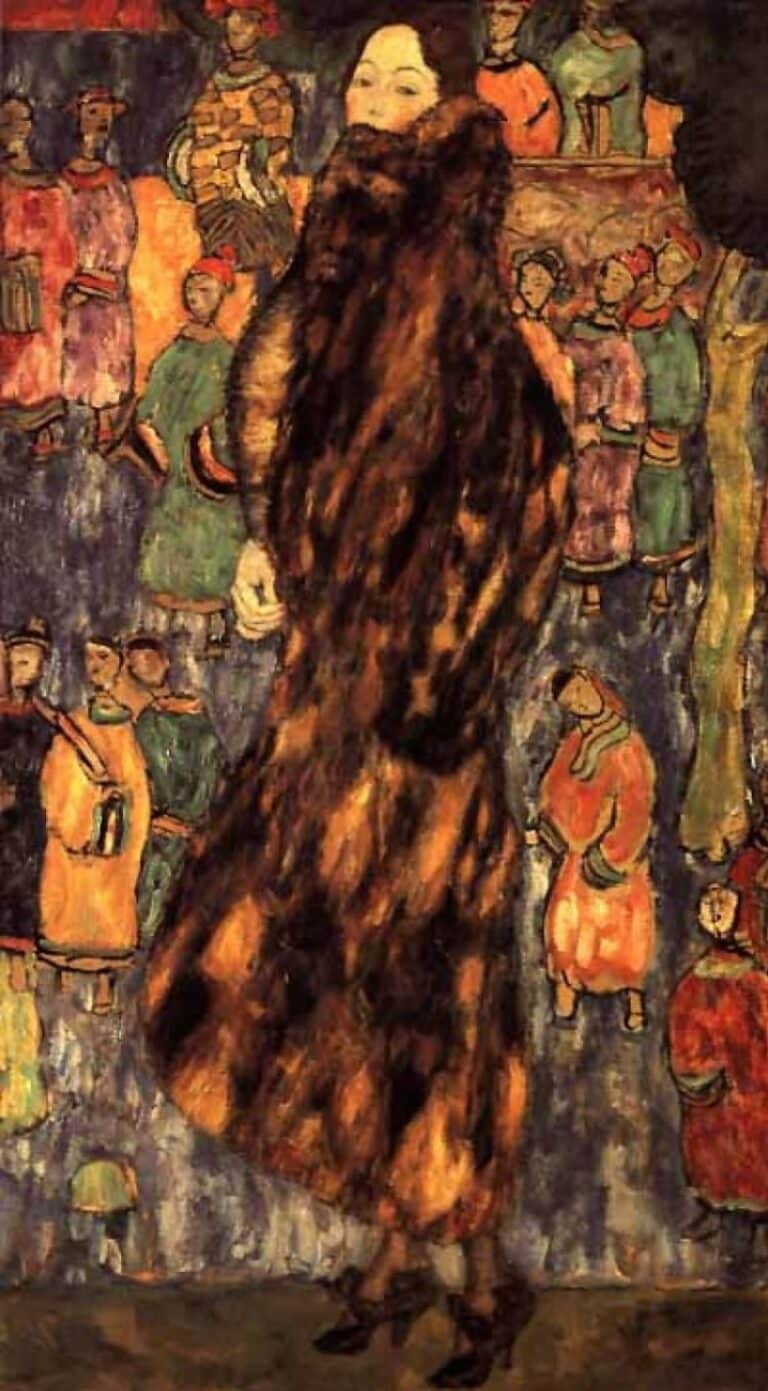 La fourrure du putois (inachevé) – Gustav Klimt Gustav Klimt