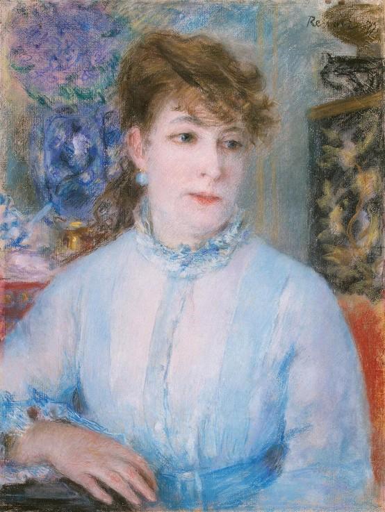 Portrait d’une femme – Pierre-Auguste Renoir Pierre-Auguste Renoir