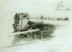 Boat at Bulkhead – John Henry Twachtman John Henry Twachtman