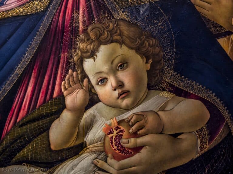 Madonna Granatapfel, Det – Sandro Botticelli Sandro Botticelli