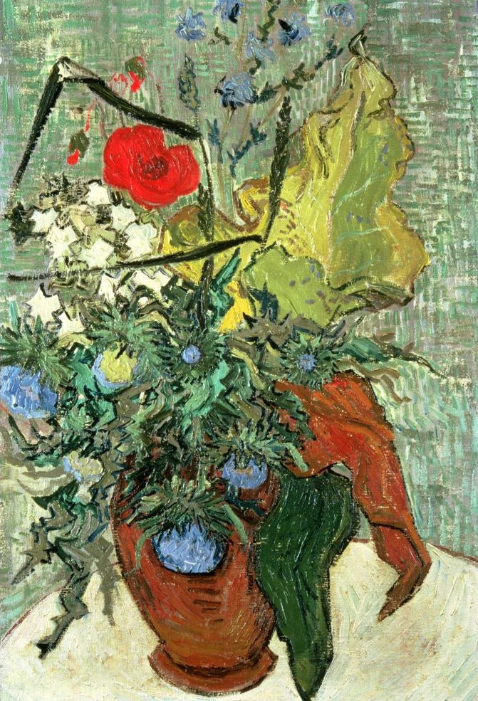 Bouquet de fleurs sauvages – Van Gogh Vincent Van Gogh