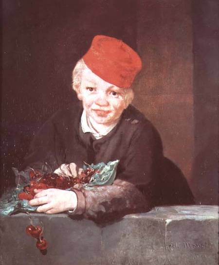 Le garçon aux cerises – Edouard Manet Édouard Manet