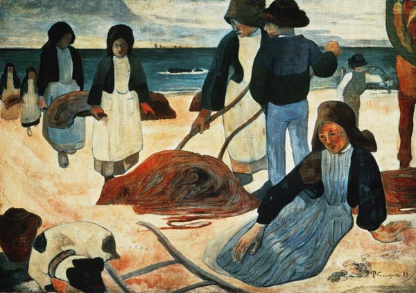 Collecteur d’algues breton – Paul Gauguin Paul Gauguin