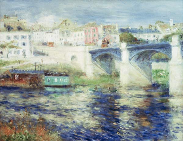 Pont de Chatou 1875 – Pierre-Auguste Renoir Pierre-Auguste Renoir