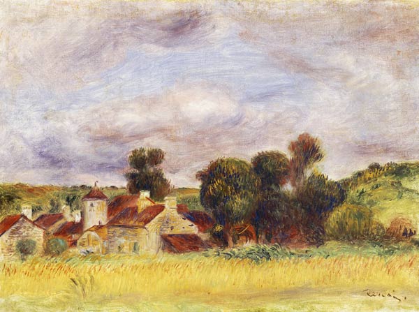 Campagne de Bretagne – Pierre-Auguste Renoir Pierre-Auguste Renoir