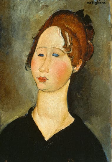 Femme bourguignonne – Amedeo Modigliani Amedeo Modigliani