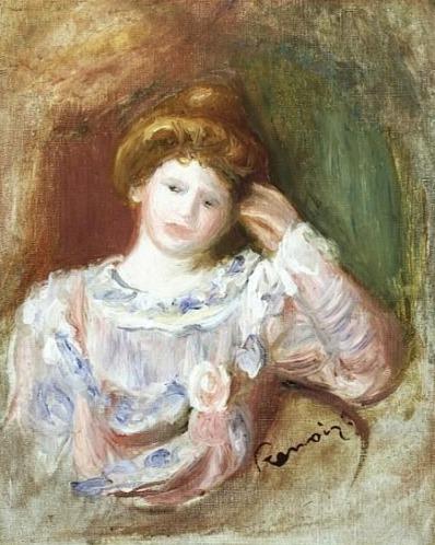 Buste de femme, vers 1907 – Pierre-Auguste Renoir Pierre-Auguste Renoir