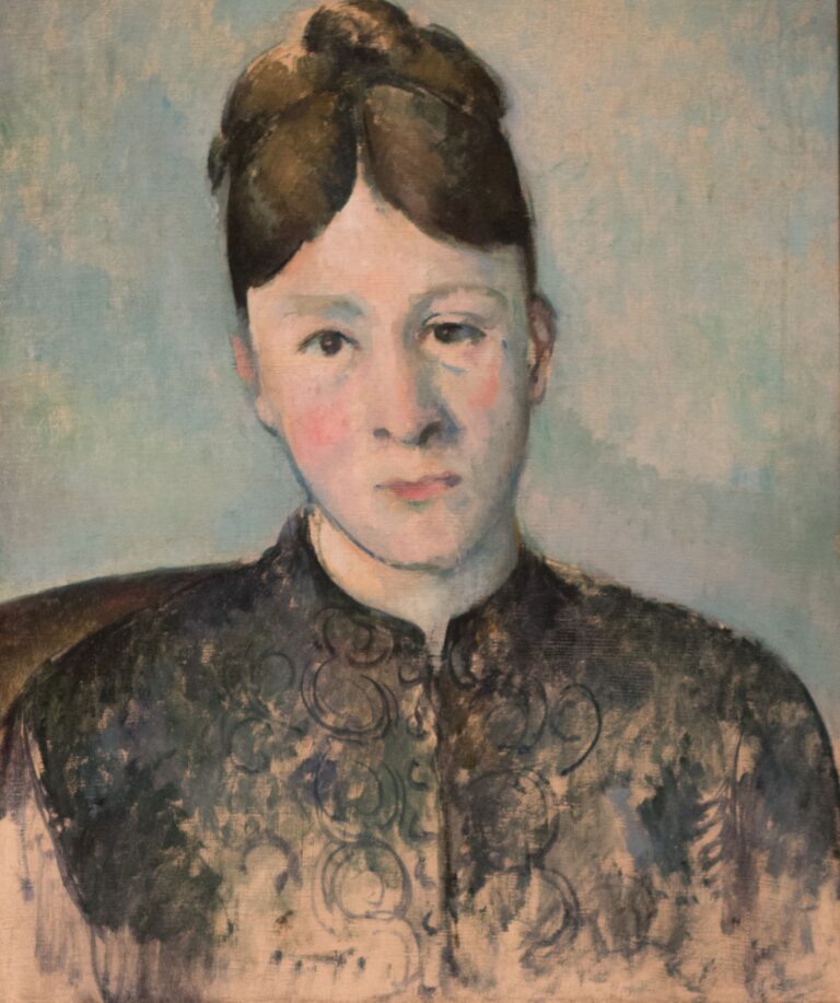 Portrait de madame Cézanne – Paul Cézanne Paul Cézanne