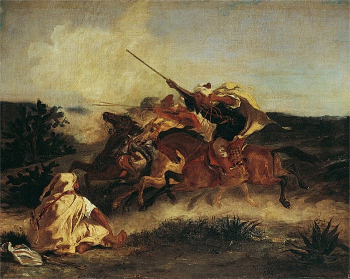 Fantaisie arabe – Eugène Delacroix Eugène Delacroix