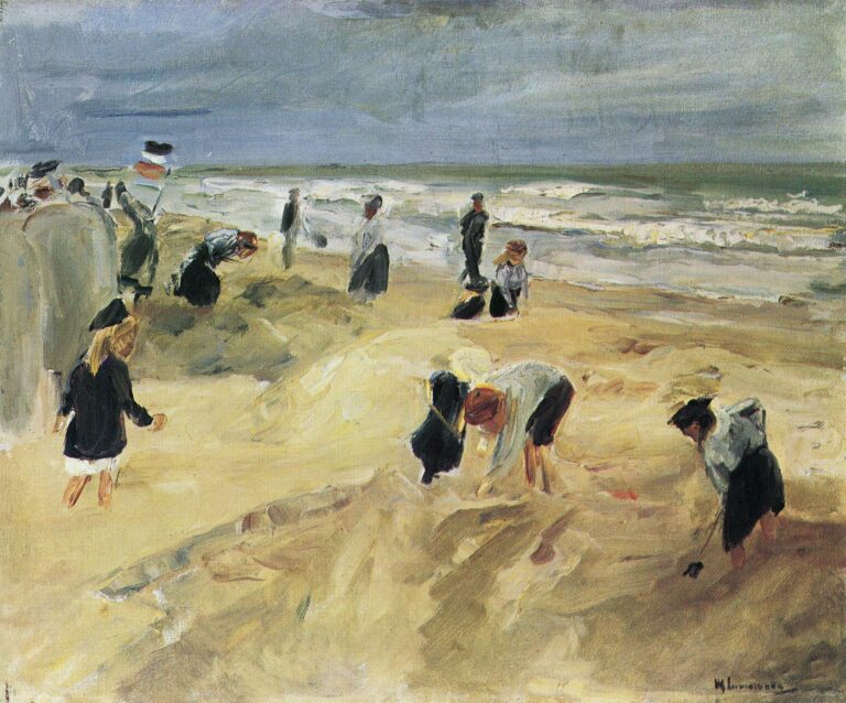 Strandscene à Noordwijk – Max Liebermann Max Liebermann