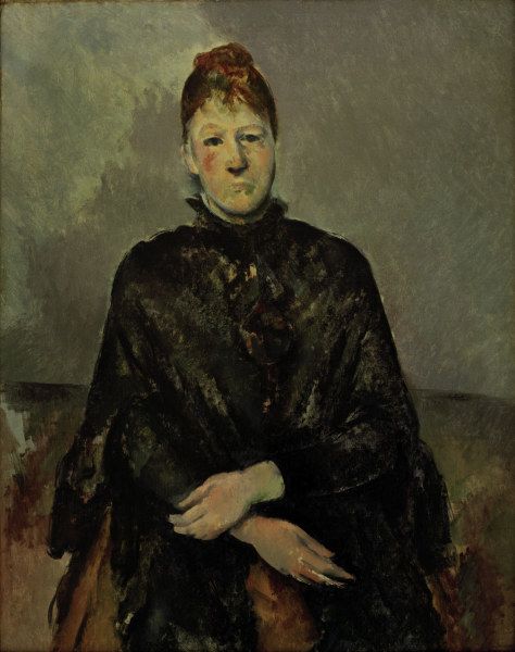 Portrait de Mme Cézanne – Paul Cézanne Paul Cézanne