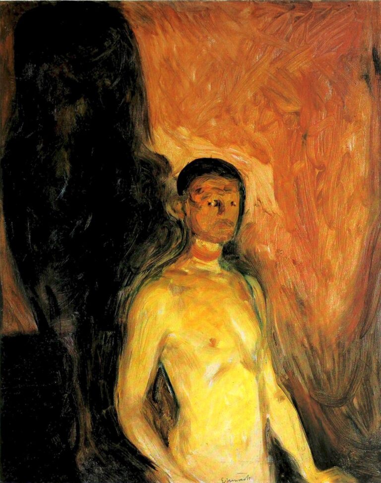 Autoportrait en enfer – Edvard Munch Edvard Munch