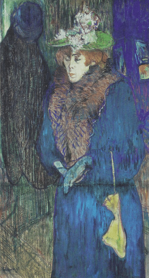 Portrait de Jane Avril – Toulouse Lautrec Henri de Toulouse-Lautrec