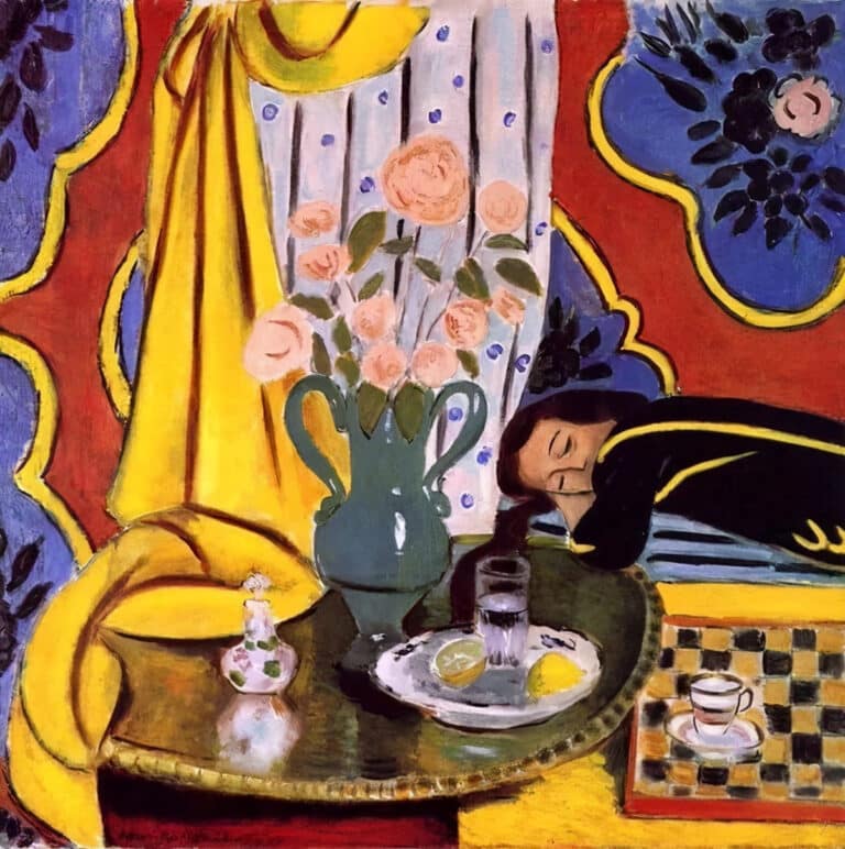 Harmonie en jaune – Matisse Henri Matisse