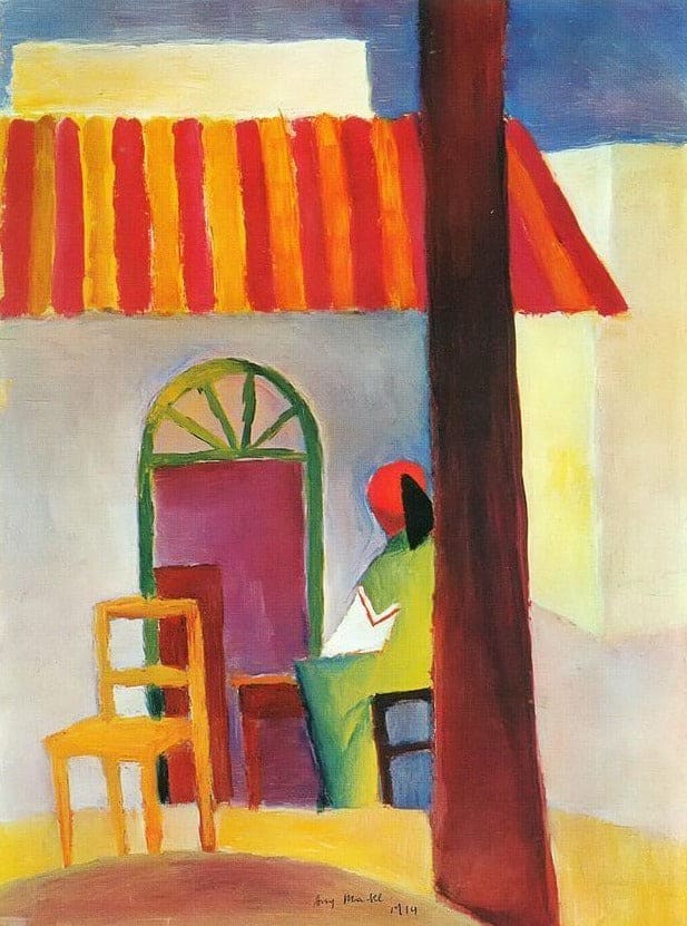 Café turc (I) – August Macke August Macke