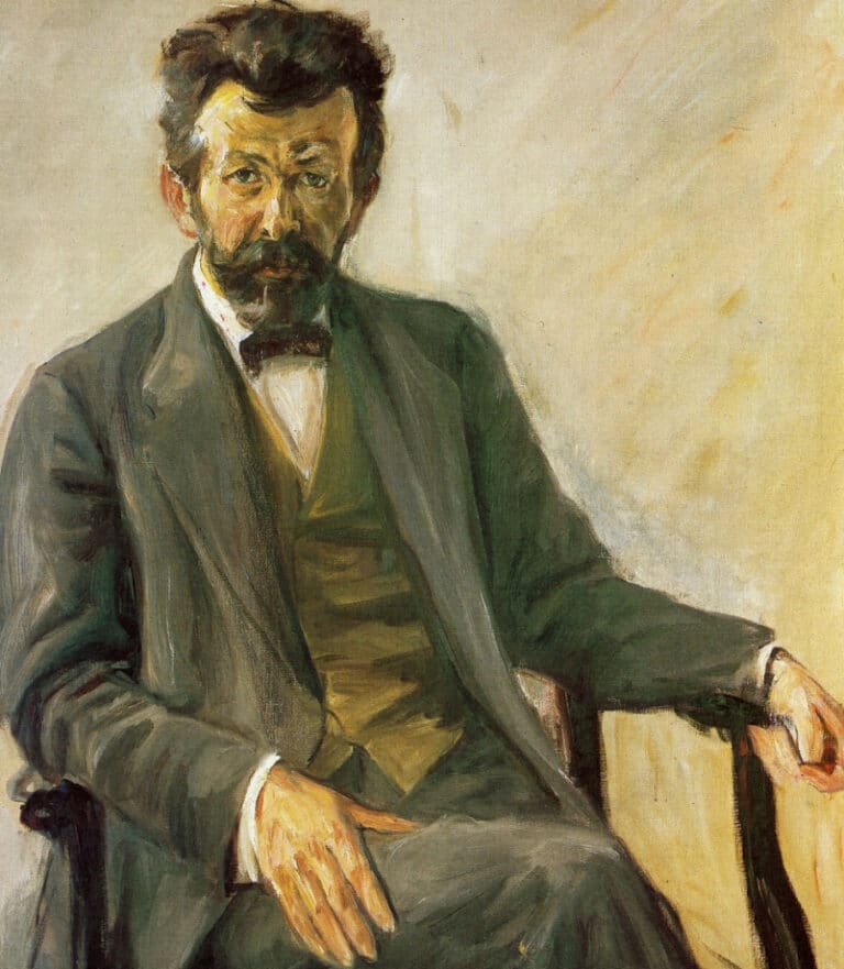 Le poète Richard Dehmel (1863-1920) – Max Liebermann Max Liebermann