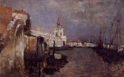 Canal, Venice – John Henry Twachtman John Henry Twachtman