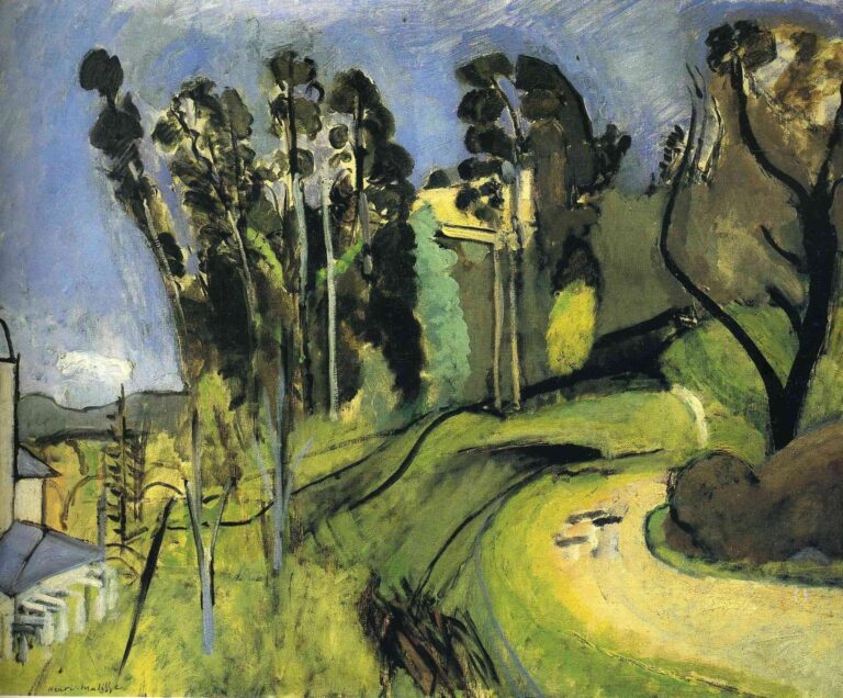 Grand Paysage Mont Alban – Matisse Henri Matisse