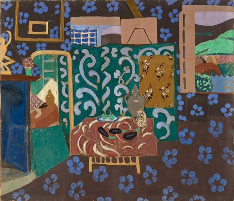 Intérieur aux aubergines – Matisse Henri Matisse