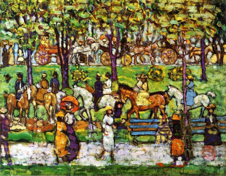 Central Park – Maurice Prendergast Maurice Prendergast