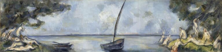 Bateaux et baigneurs – Paul Cézanne Paul Cézanne