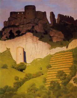 Château Gaillard aux Andelys – Félix Edouard Vallotton Félix Vallotton