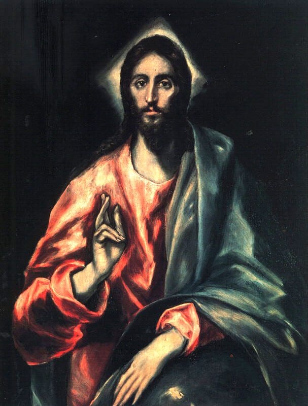 Christ as Saviour – El Greco El Greco