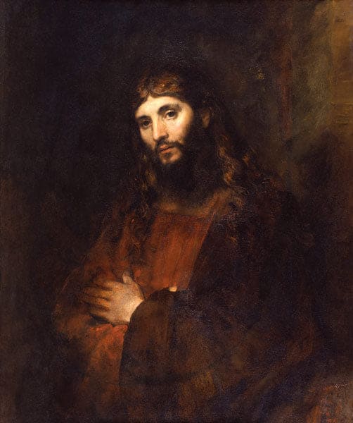 Le Christ aux bras croisés – Rembrandt van Rijn Rembrandt van Rijn