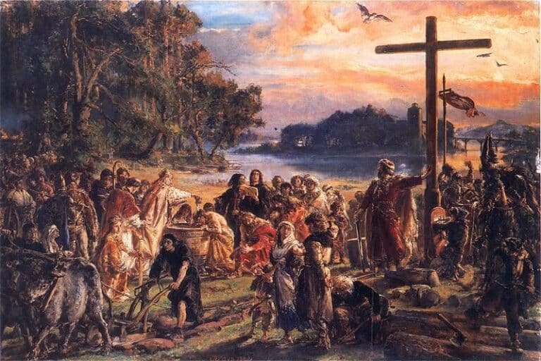 Christianization of Poland A D 965 – Jan Matejko Jan Matejko