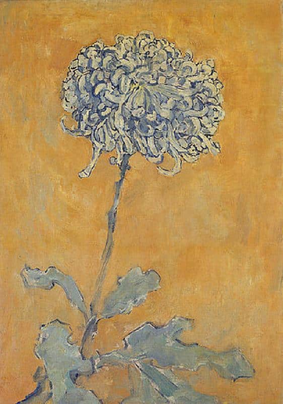 Chrysanthème – Mondrian Piet Mondrian