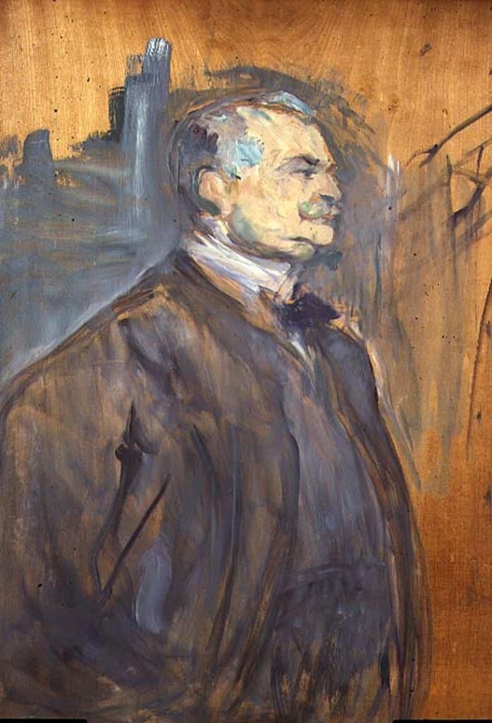 Portrait de M. Manzi – Toulouse Lautrec Henri de Toulouse-Lautrec