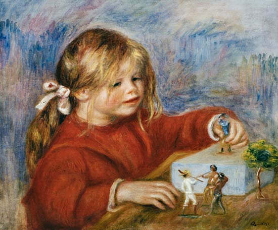 Claude Renoir jouant – Pierre-Auguste Renoir Pierre-Auguste Renoir