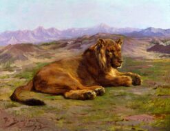 Couching Lion – Rosa Bonheur Rosa Bonheur