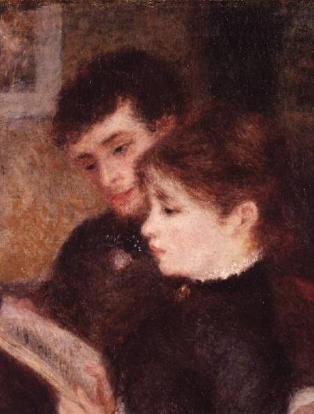 Lecture en couple (Edmond Renoir et Marguerite Legrand) – Pierre-Auguste Renoir Pierre-Auguste Renoir