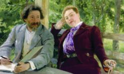 Autoportrait avec Natalia Borisovna Nordman-Severova – Ilya Repin Ilya Repin