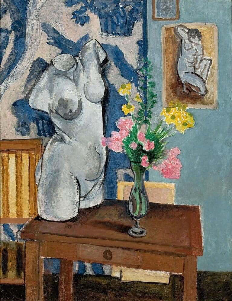 Figure en plâtre Bouquet de fleurs – Matisse Henri Matisse