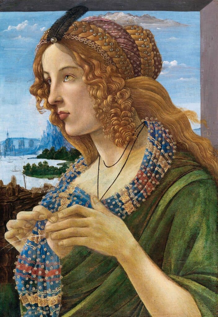 Portrait allégorique d’une femme (Simonetta Vespucci) – Sandro Botticelli Sandro Botticelli