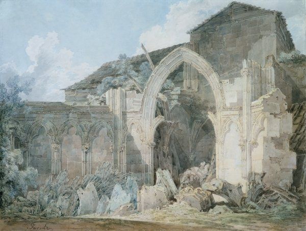 Abbaye de Glastonbury – William Turner William Turner