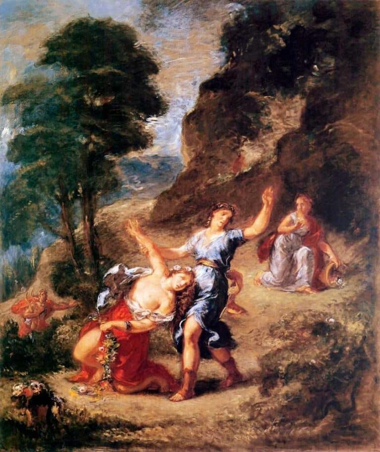 Orphée et Eurydice – Eugène Delacroix Eugène Delacroix