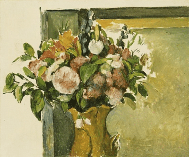 Fleurs dans un vase – Paul Cézanne Paul Cézanne