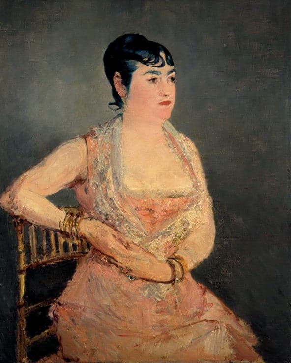 La dame en rose – Edouard Manet Édouard Manet