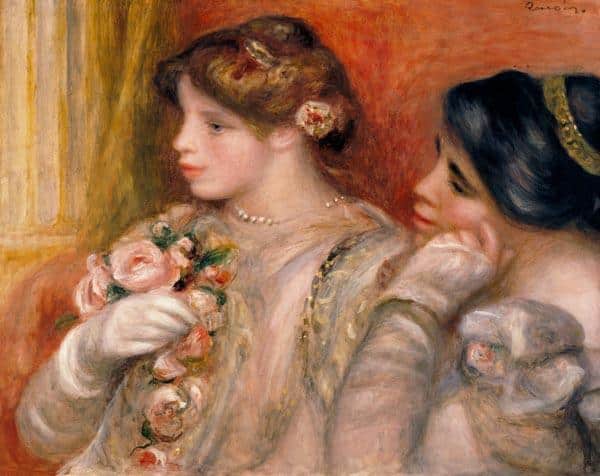 Dans La Loge, c.1908 – Pierre-Auguste Renoir Pierre-Auguste Renoir