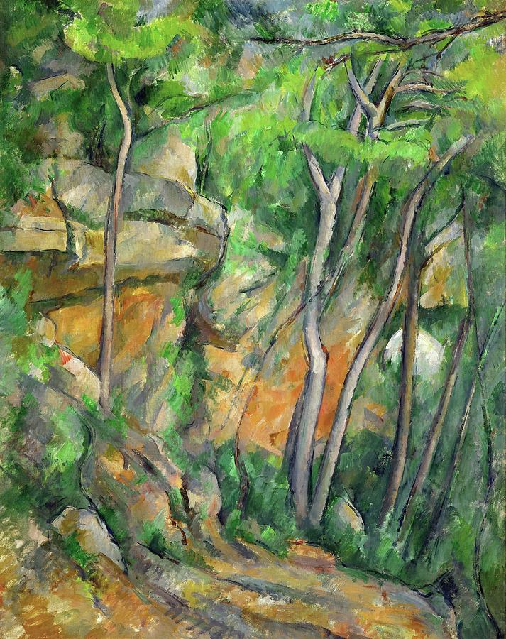 Dans le parc du Chateau Noir – Paul Cézanne Paul Cézanne