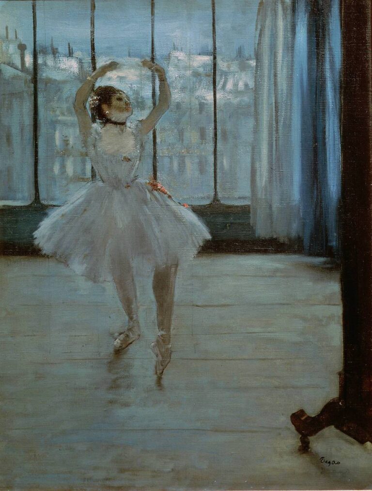 Danseuse devant une fenêtre – Edgar Degas Edgar Degas