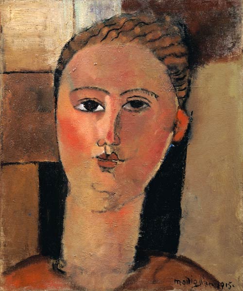 Le visage rouge – Amedeo Modigliani Amedeo Modigliani