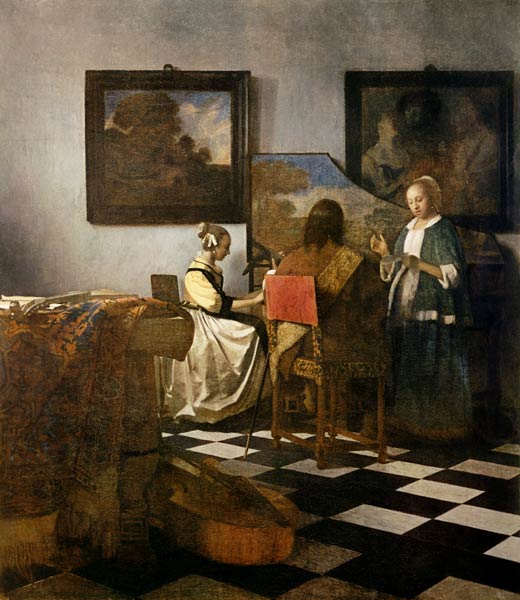 Le Concert – Johannes Vermeer Johannes Vermeer